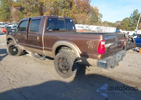 2012 Ford F-250 Lariat из США, поврежденный, VIN 1FT7W2BT7CEC48379